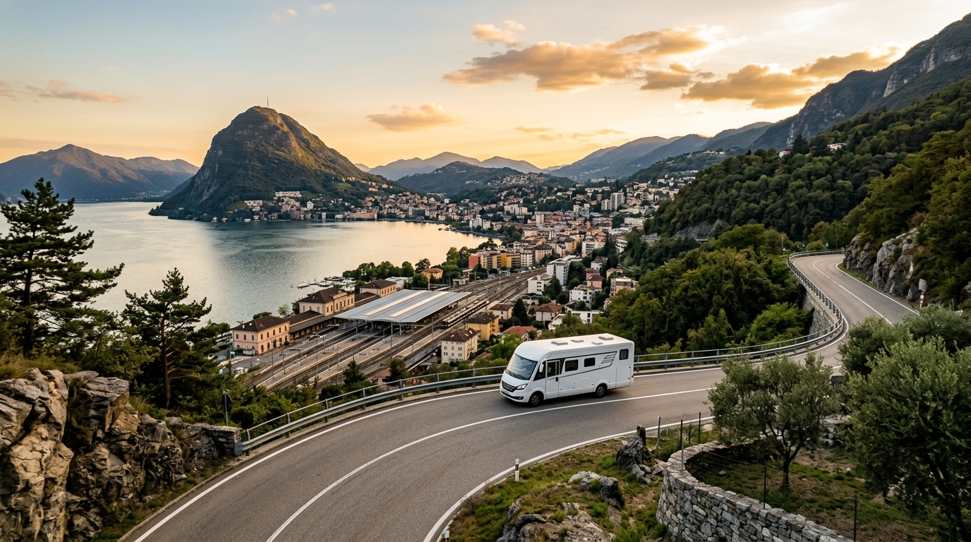RV Rental Lugano - Train Station